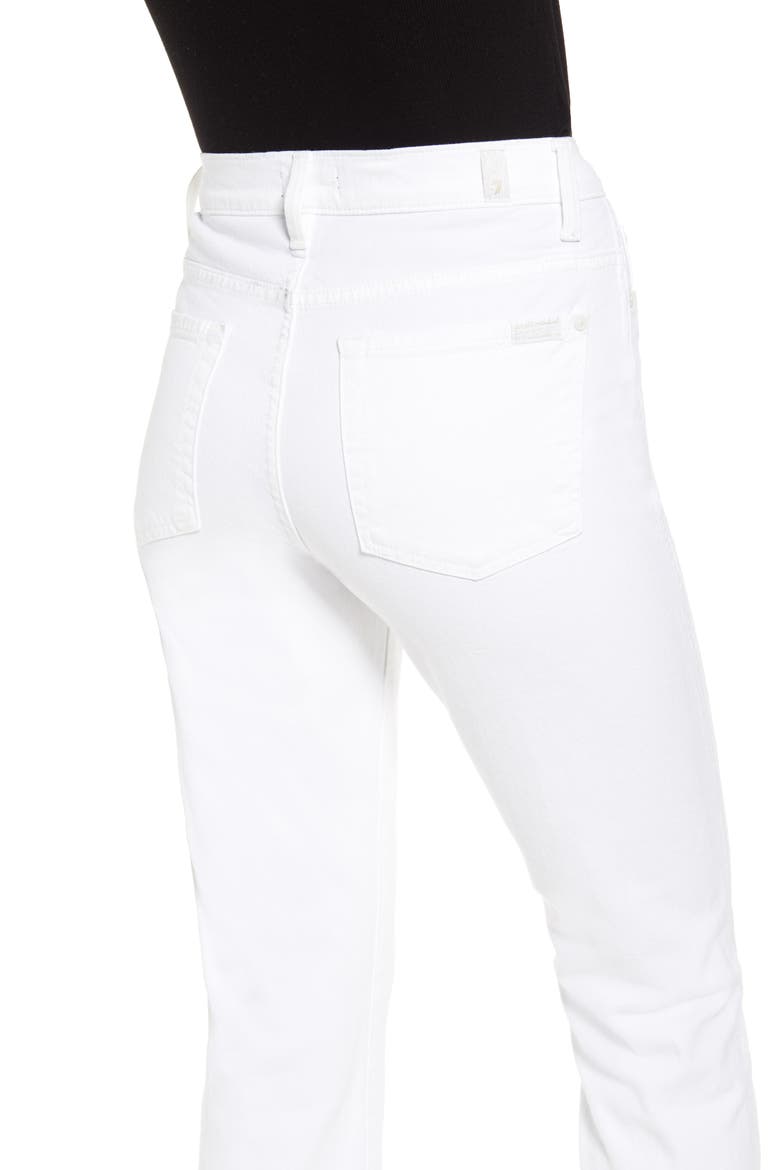 High Waist Crop Slim Jeans, Alternate, color, PRINCE