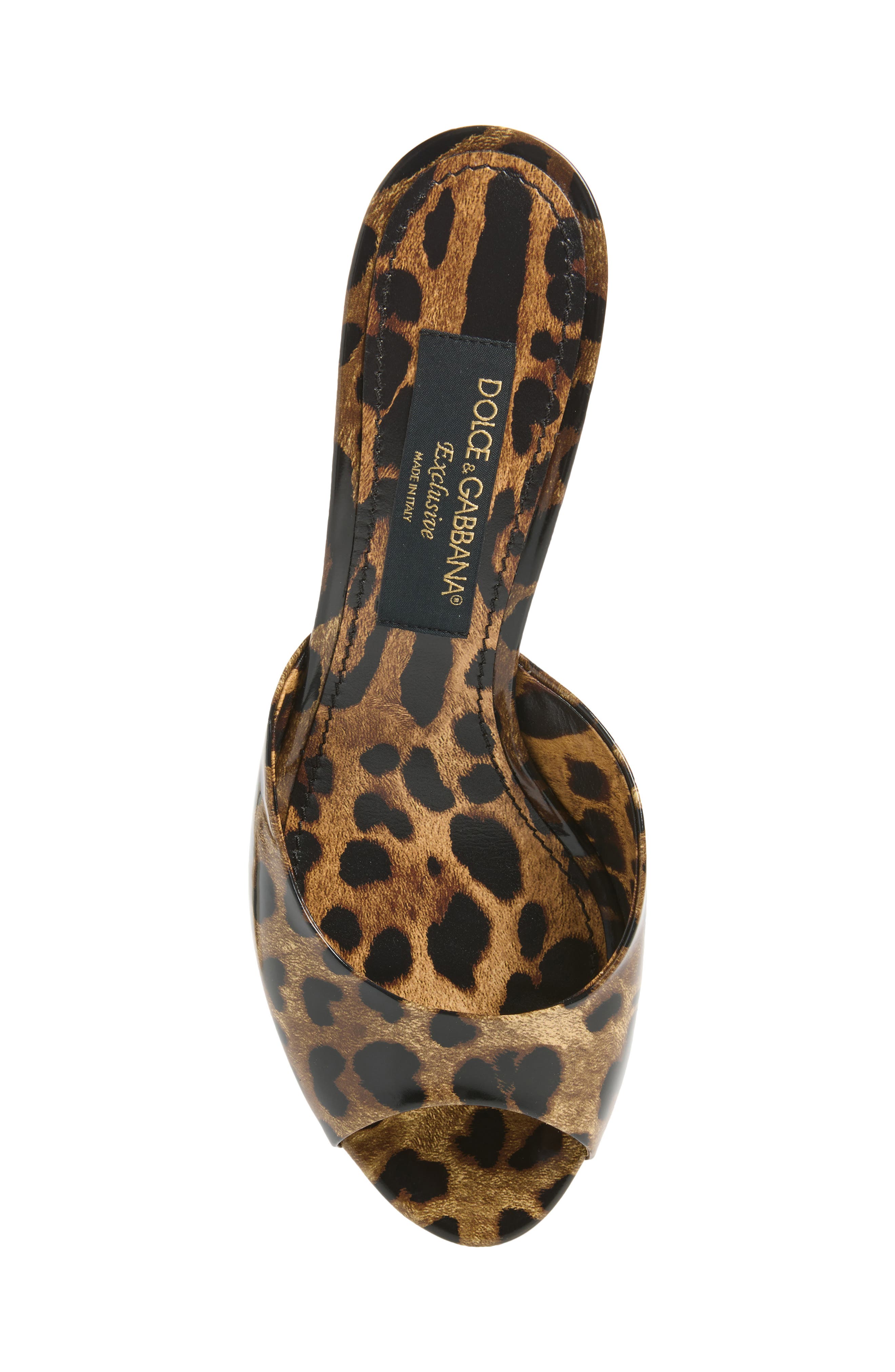 Keira Leather Mule, Alternate, color, LEOPARD