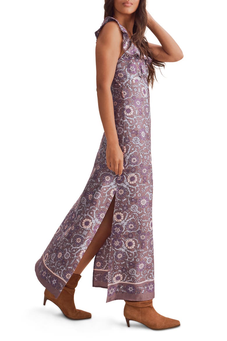 Baylee Maxi Dress, Alternate, color, NAPA BLUE PAISLEY