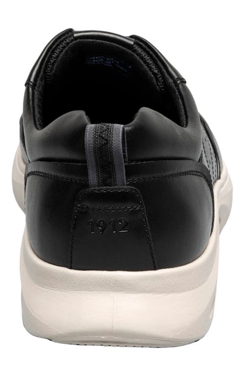 Nunn Bush Ponte Moc Toe Sneaker In Black Multi