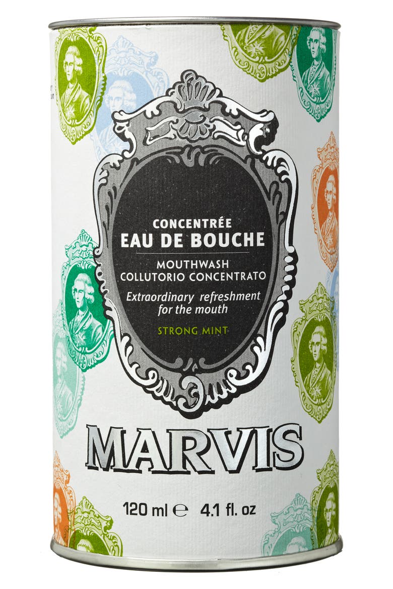 Marvis Strong Mint Mouthwash Concentrate, Alternate, color, NO COLOR