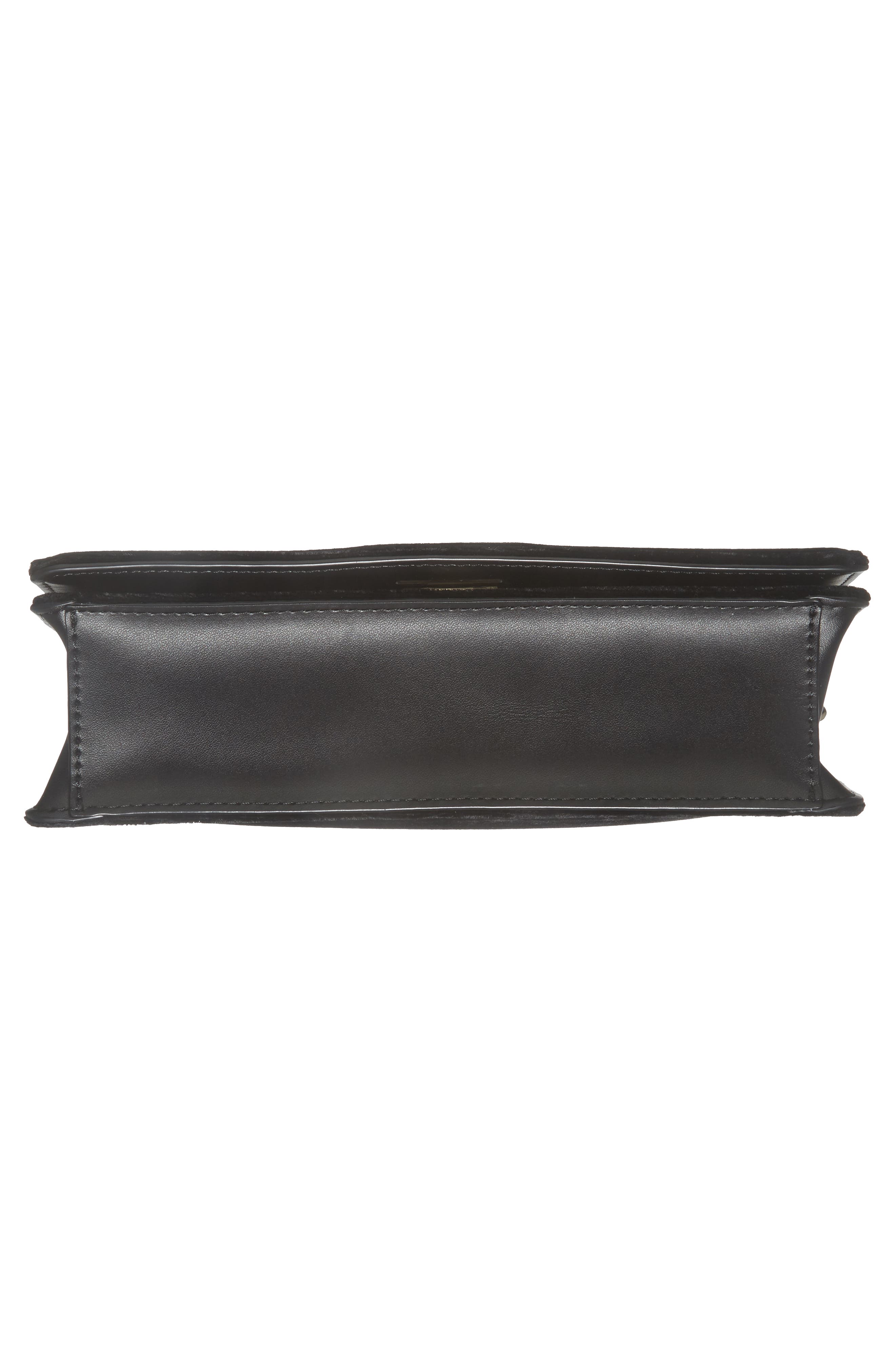 watson lane marci velvet clutch, Alternate, color, BLACK