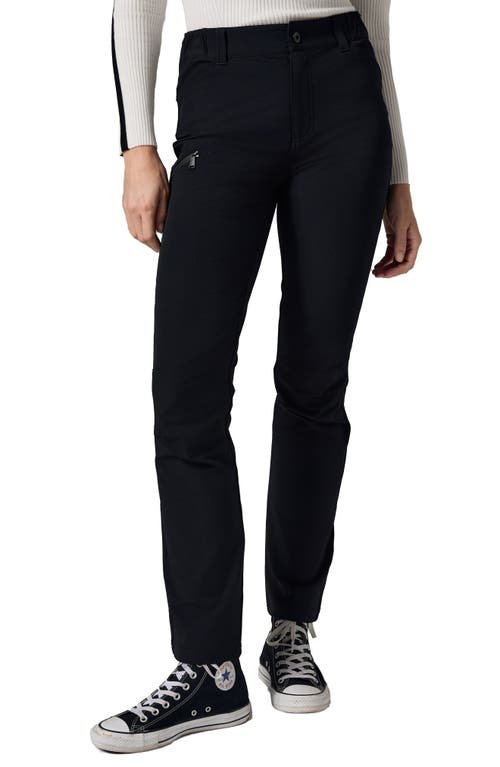 Alp N Rock Alps Techno Slim Straight Leg Pants In Black