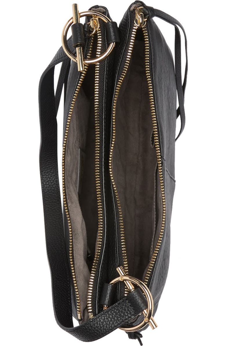 Vince Camuto Keliz Leather Shoulder Bag, Alternate, color,