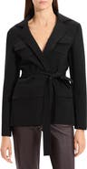 Theory Belted Knit Blazer