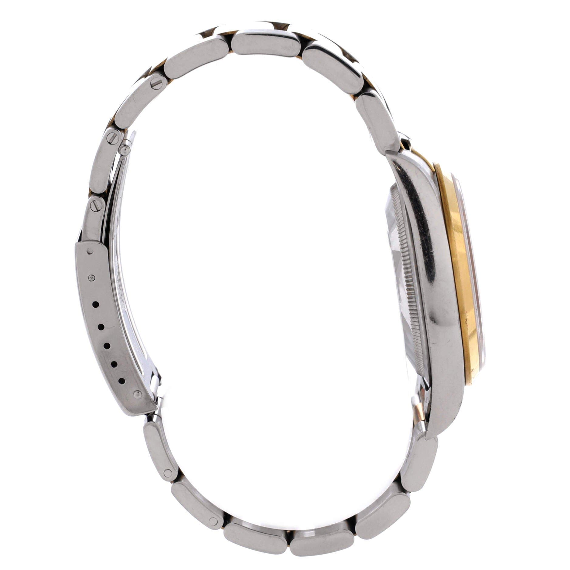 Oyster Perpetual Datejust Automatic Watch Stainless Steel and Yellow Gold 36, Alternate, color, Metallic Silver