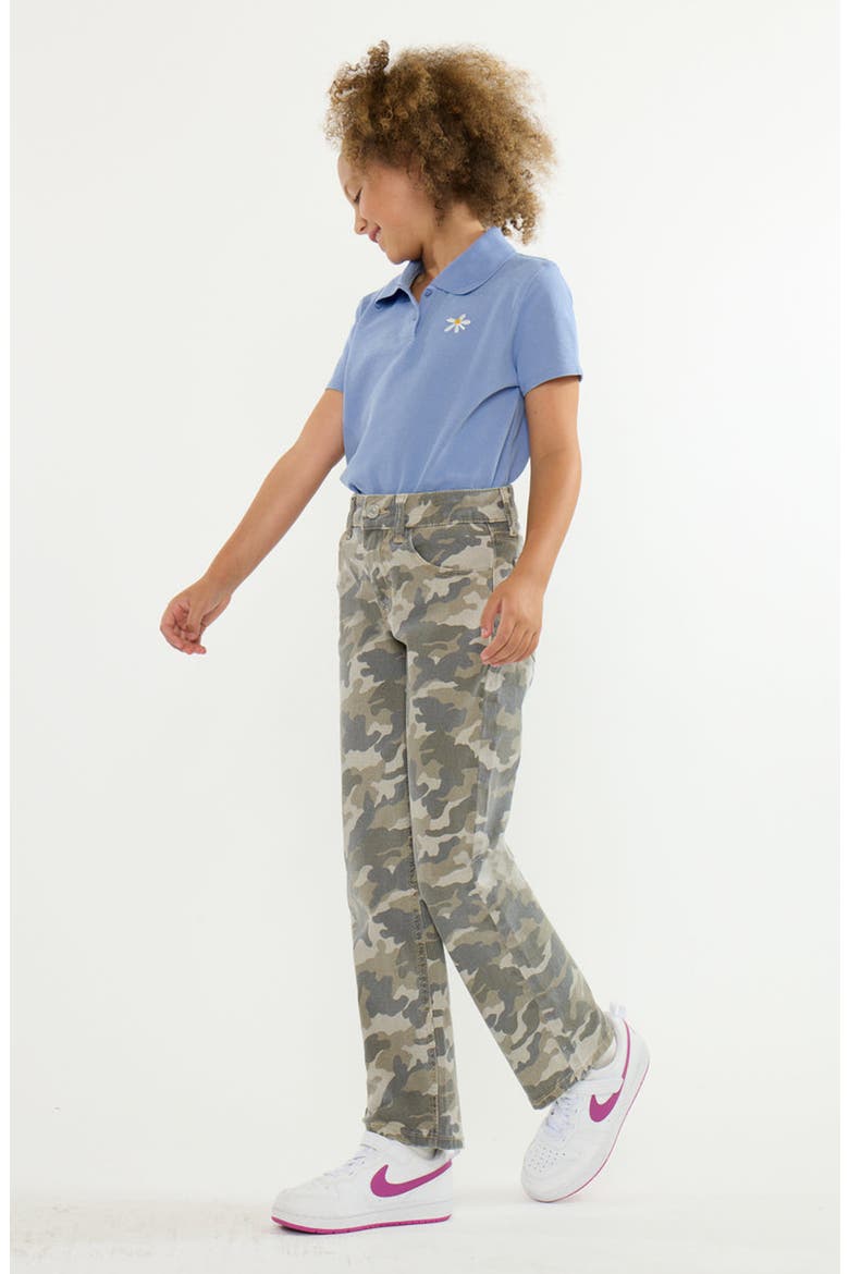 Britt High Rise Straight Jeans, Alternate, color, Camo Print