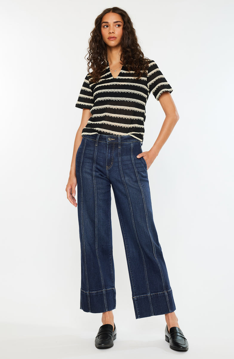 KanCan Ashley High Rise Wide Leg Jeans, Alternate, color, 