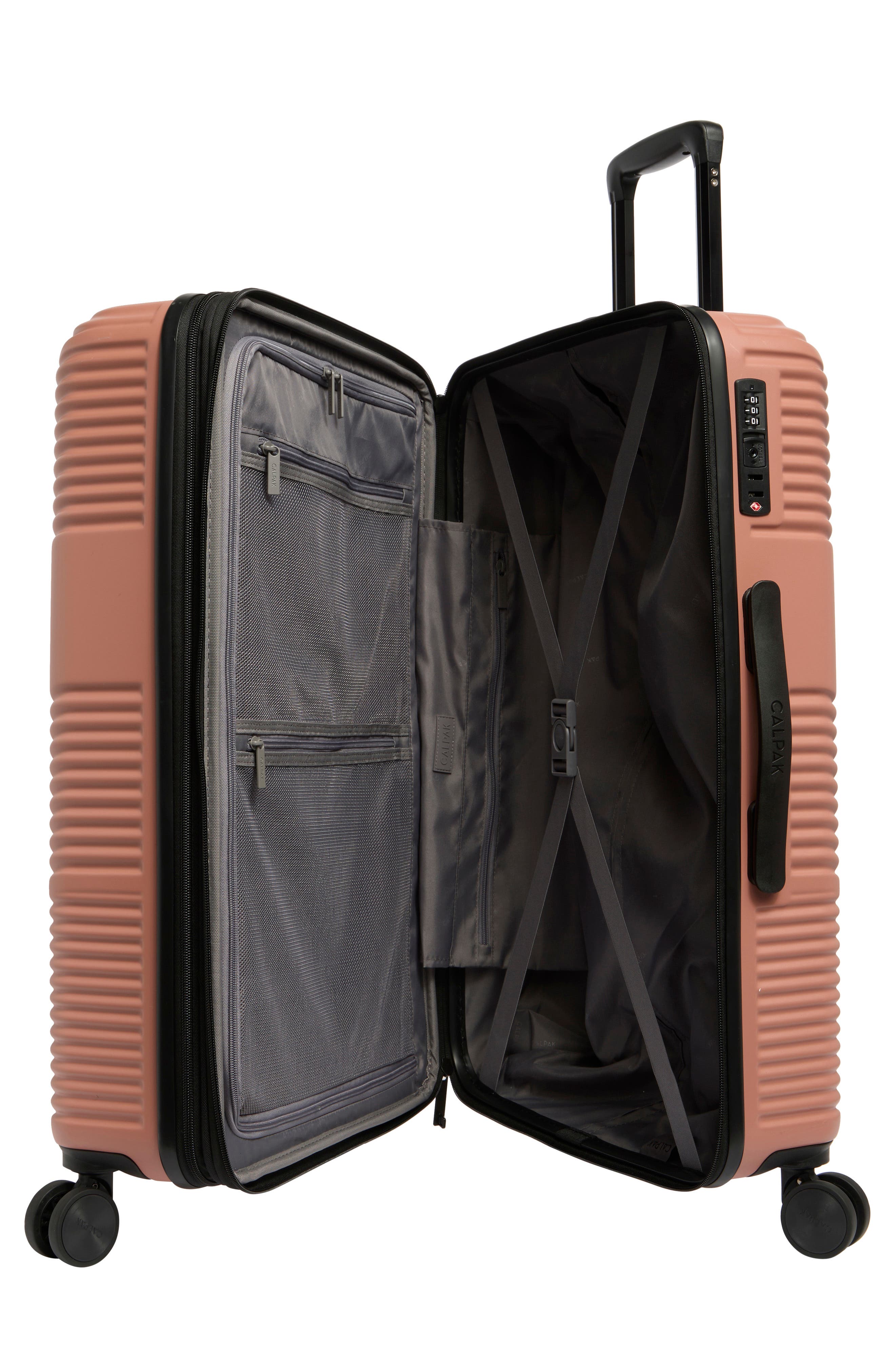 CALPAK Ravia 24-Inch Hardside Luggage, Alternate, color, Toast