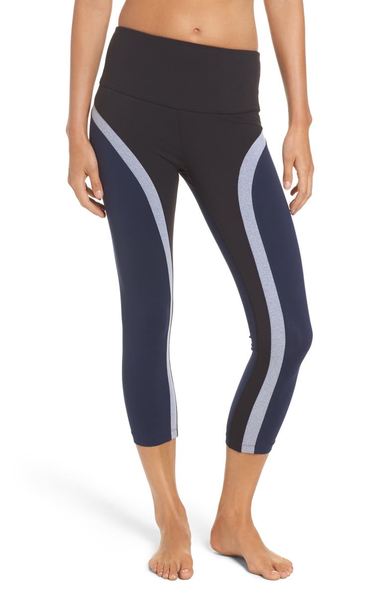 SPLITS59 High Waist Capri Leggings, Main, color, 