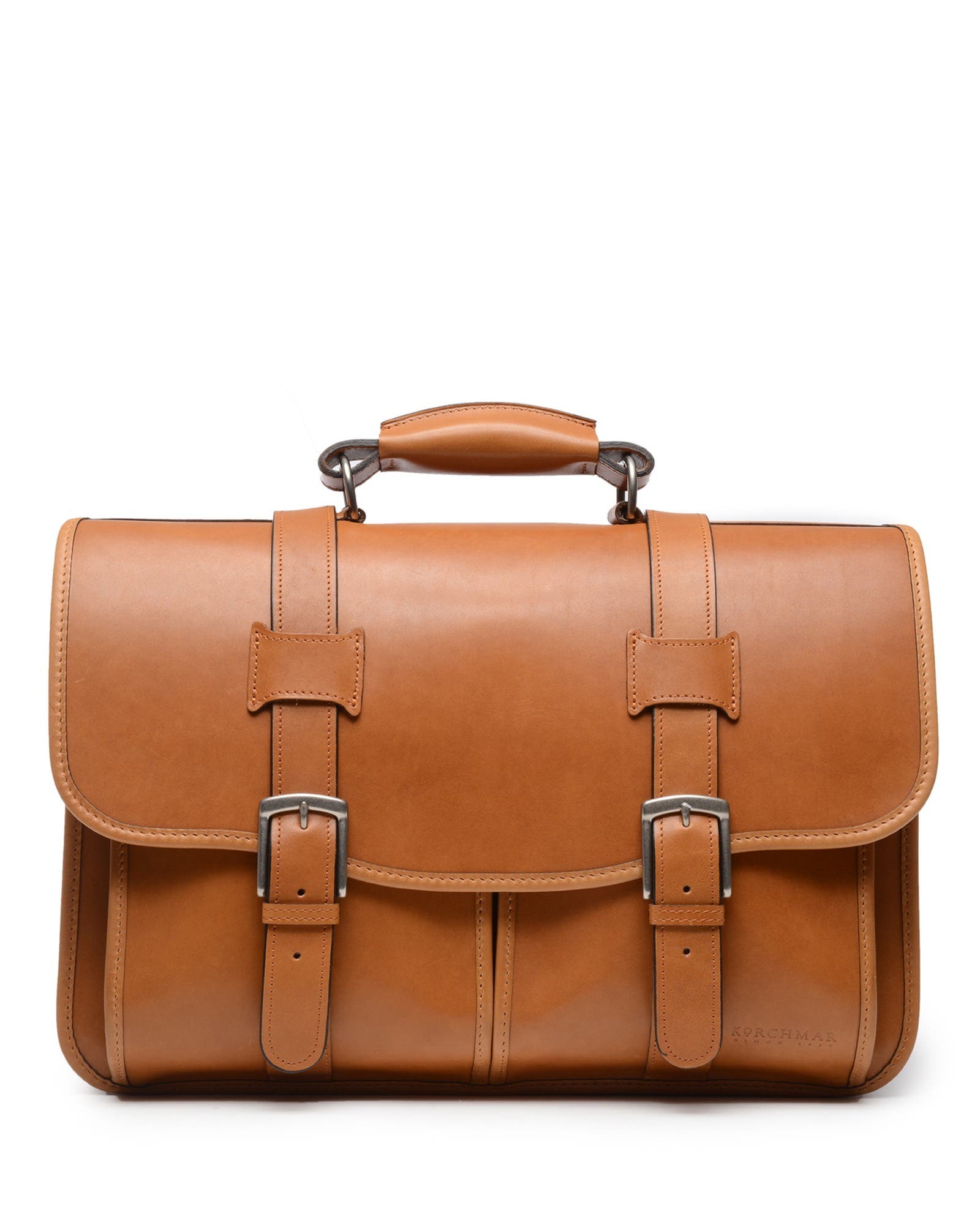 Garfield Leather Briefcase, Alternate, color, Tan