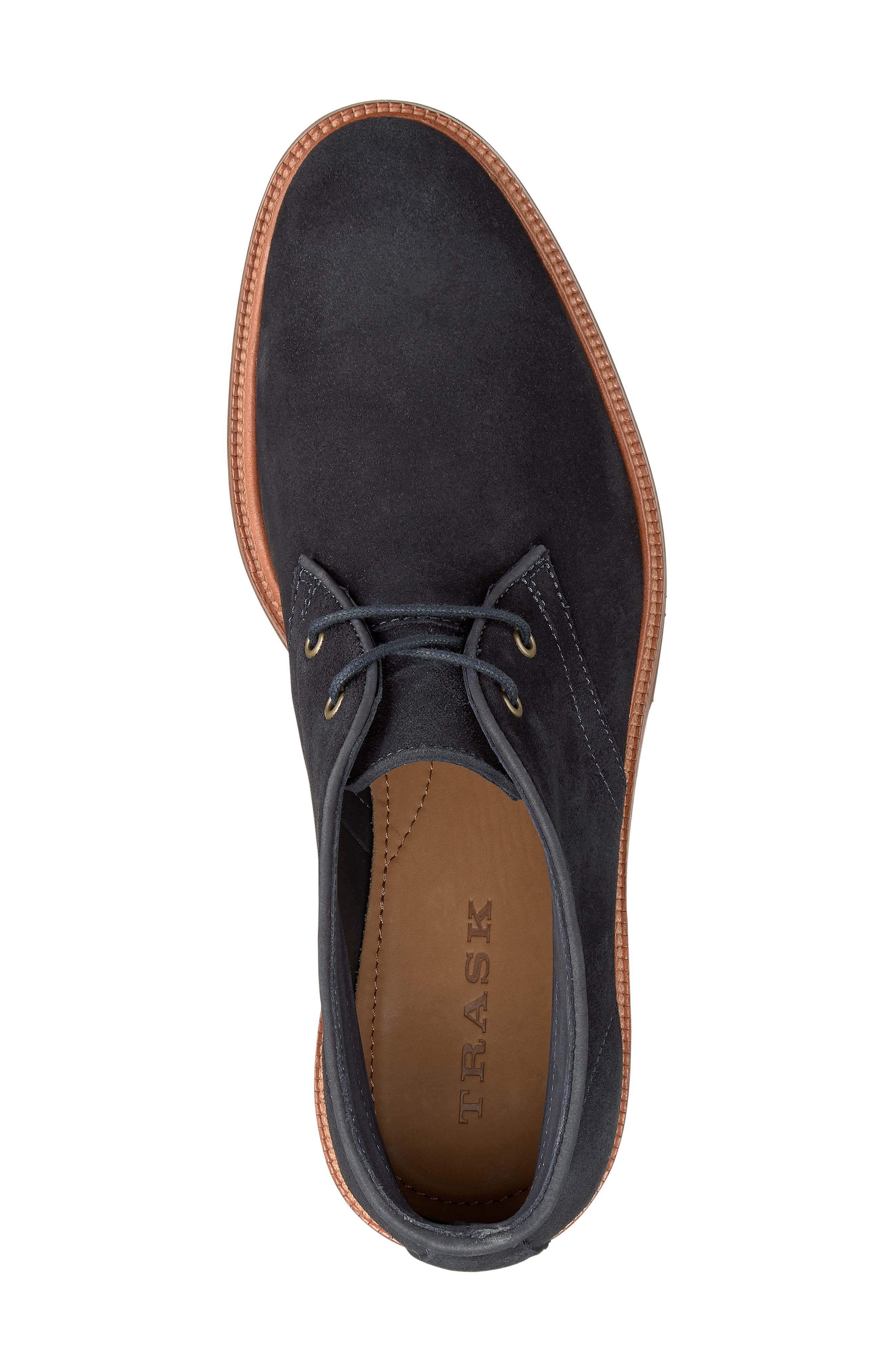 Landers Chukka Boot, Alternate, color, NAVY SUEDE