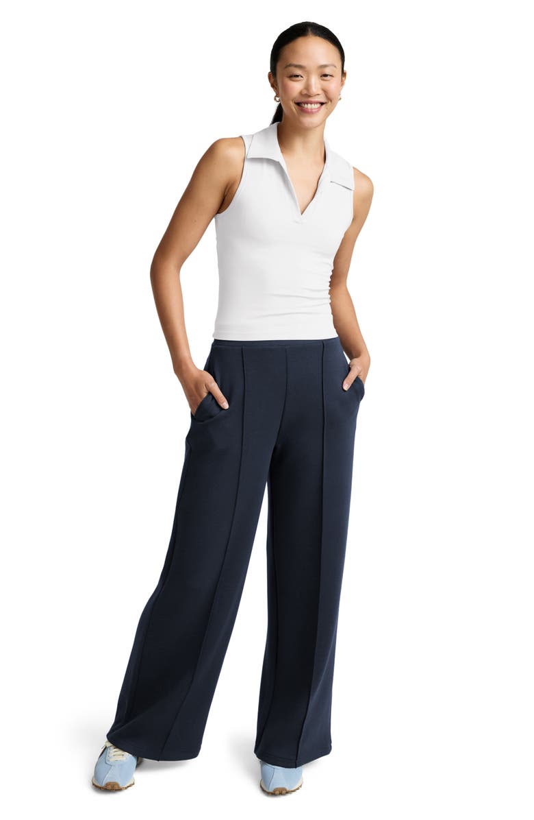 Beyond Yoga Sport Active Polo Tank, Alternate, color, White