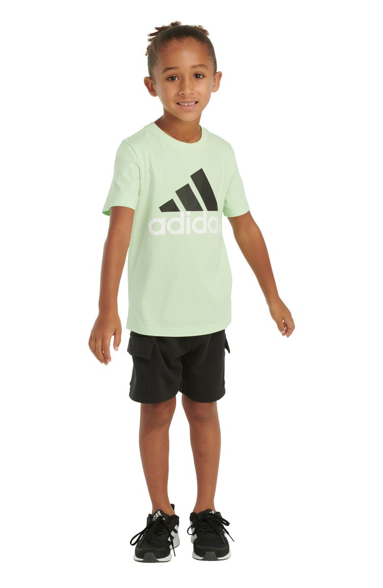 adidas Kids' Graphic T-Shirt & Cargo Shorts Set, Alternate, color,