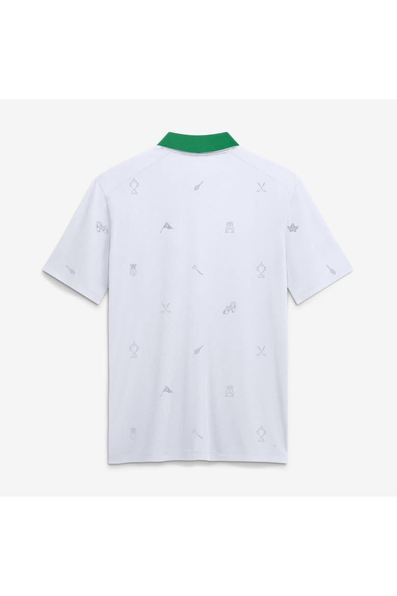 Men's Nike White Oregon Ducks Vapor Pattern Dri-FIT Polo, Alternate, color, White