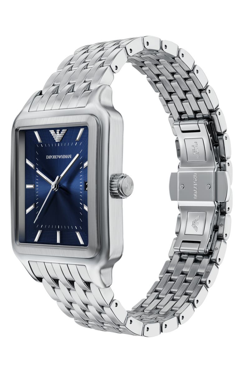 Emporio Armani Tank Bracelet Watch, 32mm x 48mm, Alternate, color,