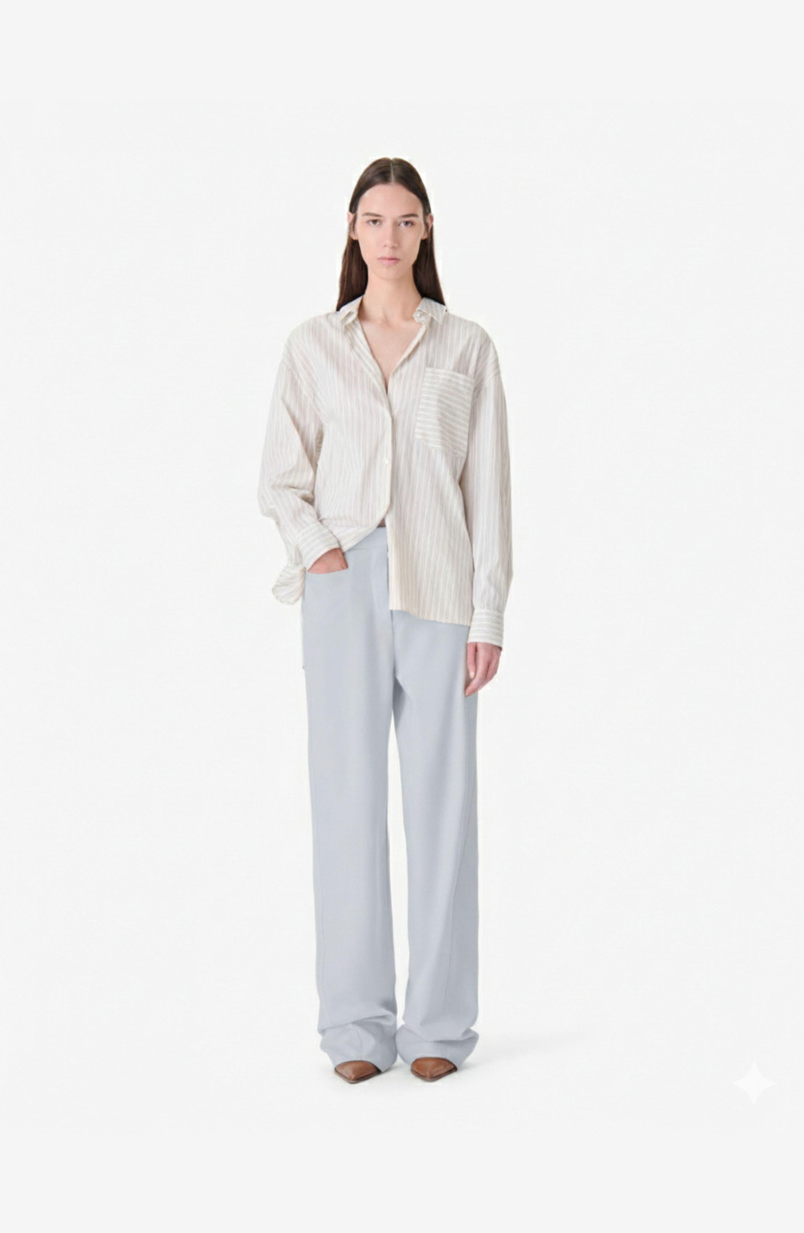 Aluri Wide Leg Trouser