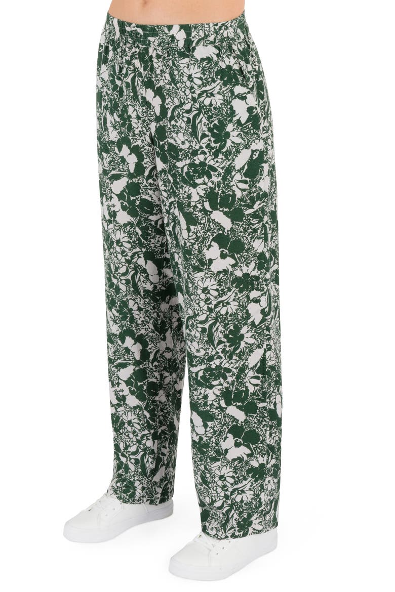 Waiting Room Print Pants, Alternate, color, EDEN