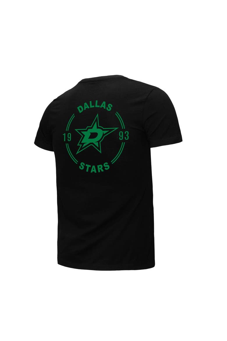 Men's Mitchell & Ness Black Dallas Stars Penalty Box 2.0 T-Shirt, Alternate, color, Black