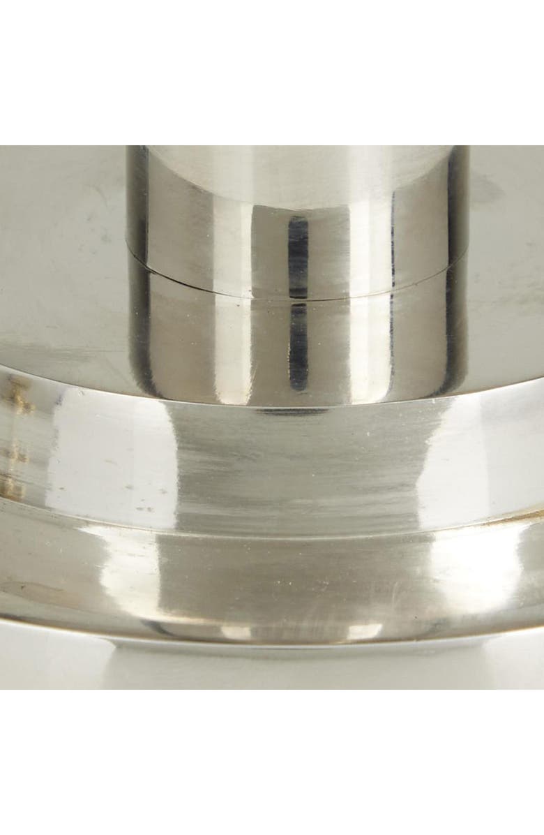 VIVIAN LUNE HOME Modern Stainless Steel Clock, Alternate, color,