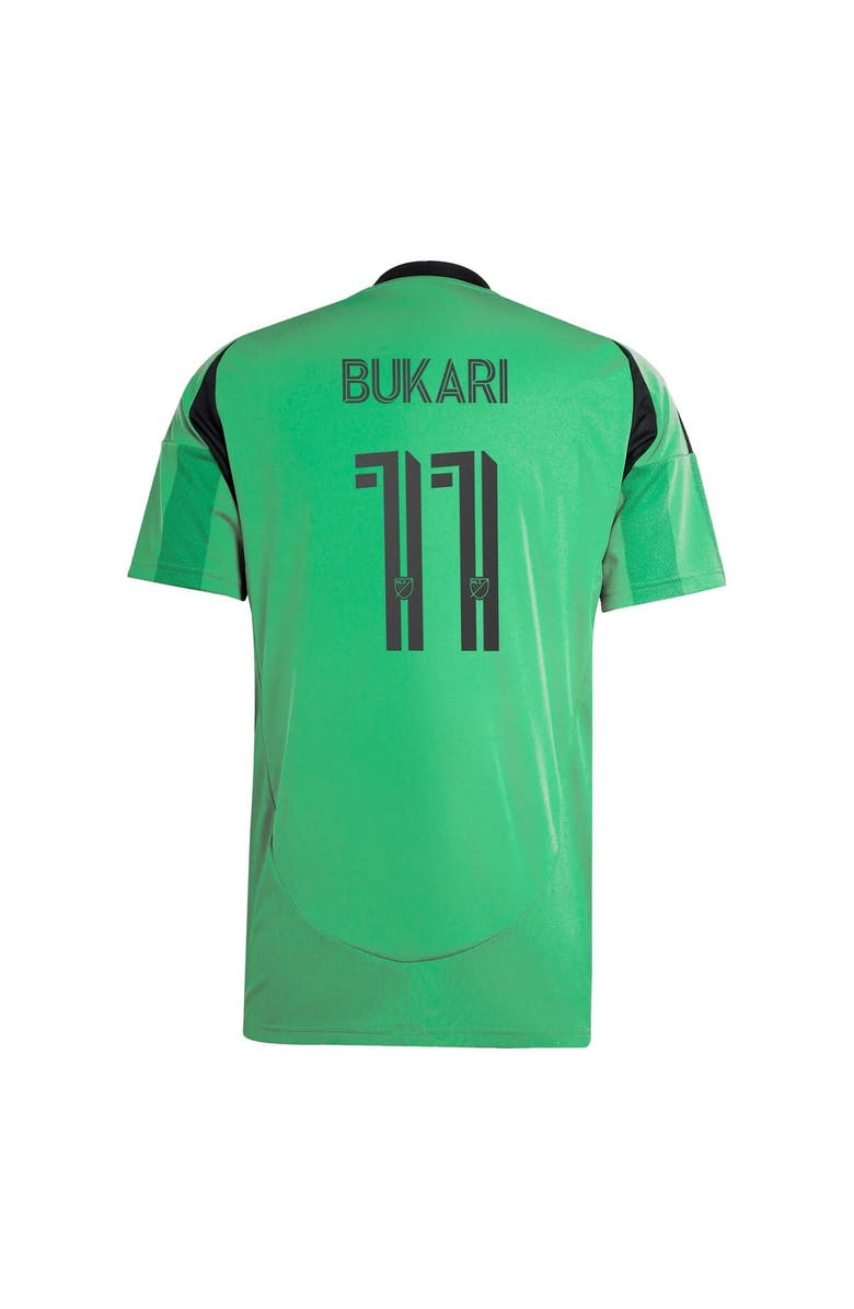 adidas Men's adidas Osman Bukari Green Austin FC 2025 The Heartbeat Kit Replica Player Jersey, Alternate, color,