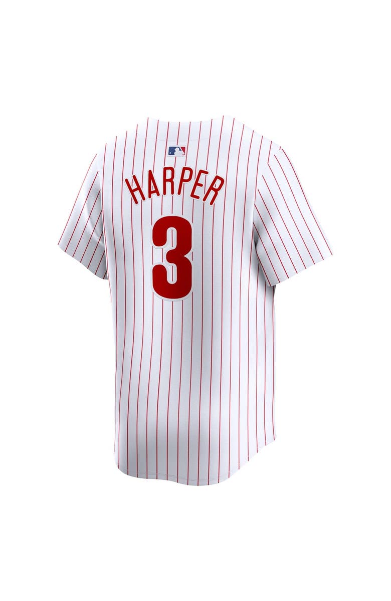 Nike Men's Nike Bryce Harper White Philadelphia Phillies Home Limited Player Jersey, Alternate, color, White