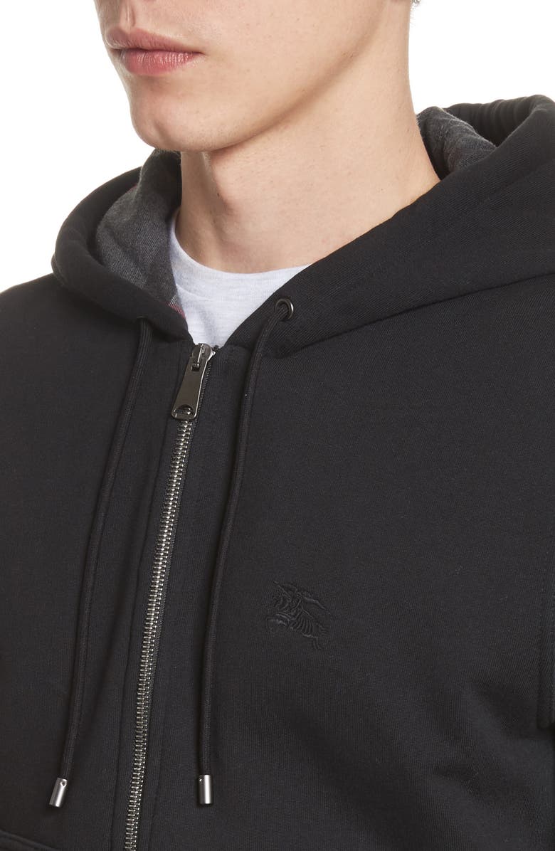 Burberry Fordson Fleece Hoodie, Alternate, color,