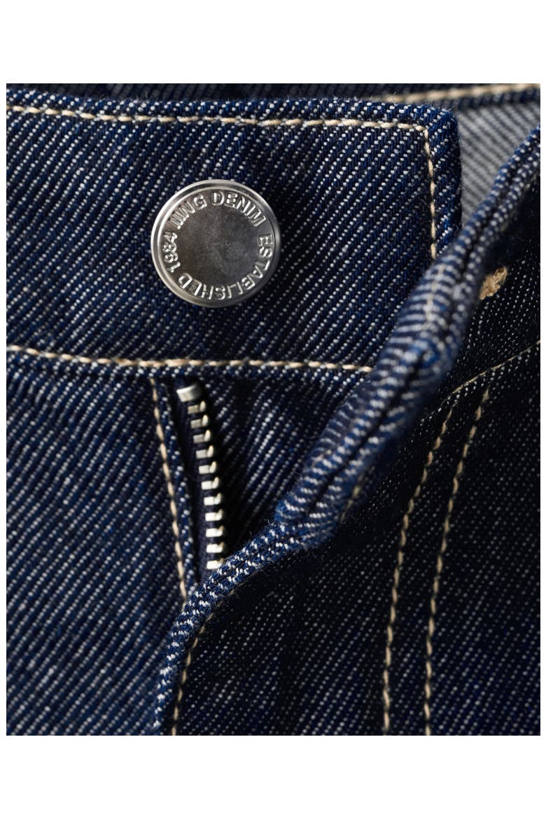 Low Rise Wide Leg Jeans, Alternate, color, BLUE