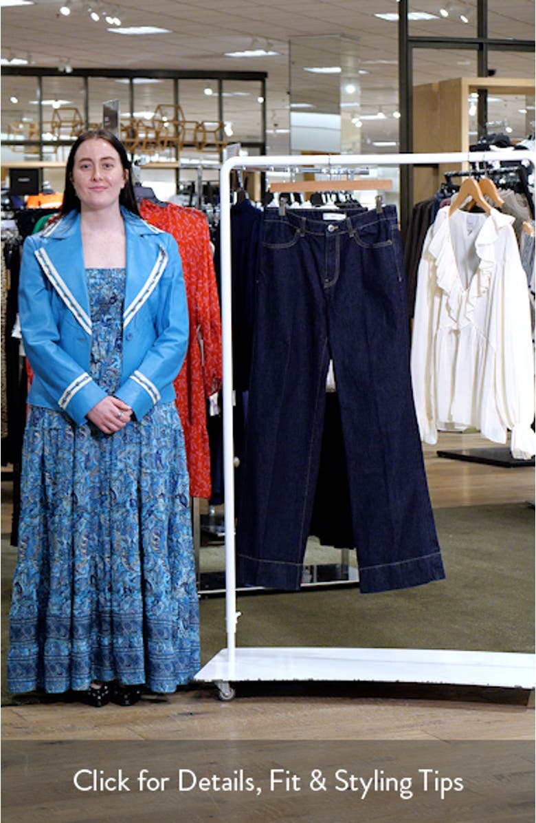 Layla Mid Rise Wide Leg Jeans, sales video thumbnail