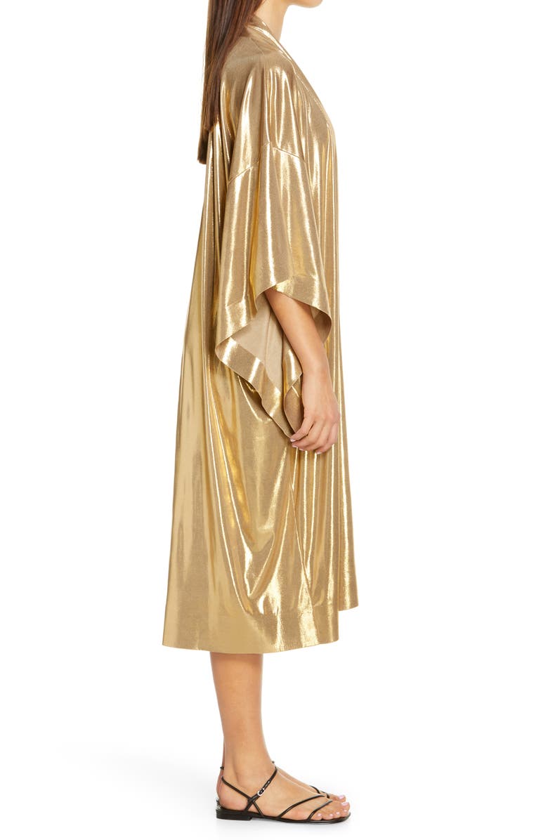 Norma Kamali Midi Cover-Up Duster, Alternate, color,