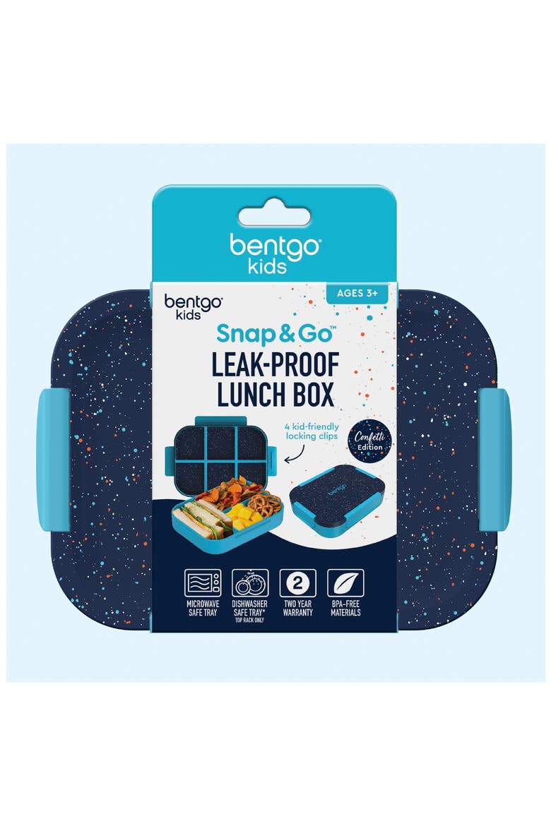 Kids' Snap & Go Lunch Box, Alternate, color, BLUE SPECKLE
