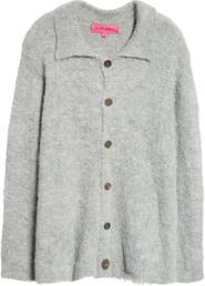 The Elder Statesman Thistle Alpaca Blend Cardigan