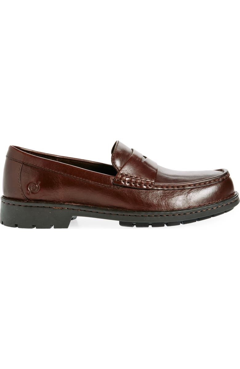 Børn Langley Penny Loafer, Alternate, color, Brown F/ G