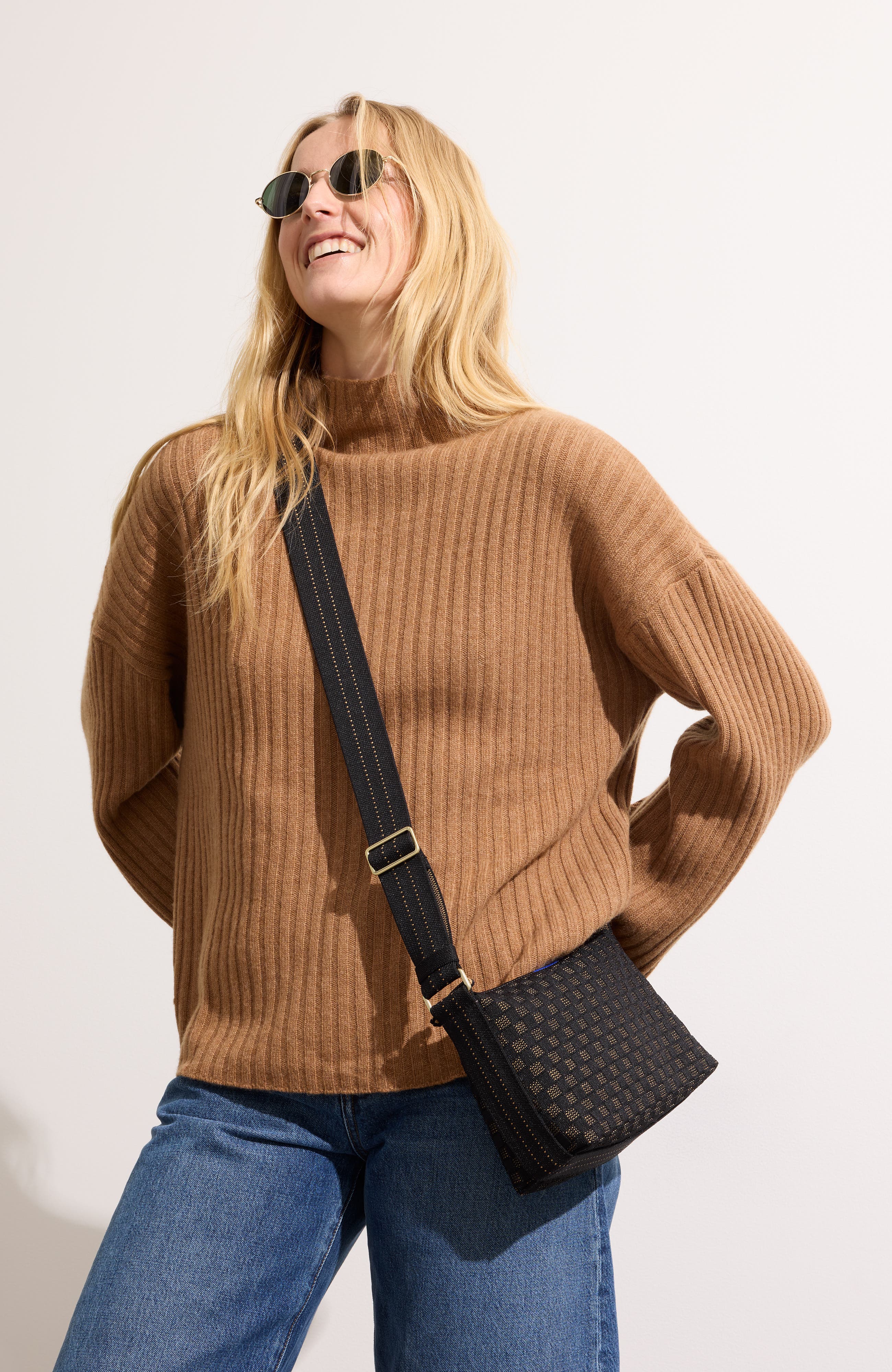 Rothy's The Casual Crossbody, Alternate, color, Night Song