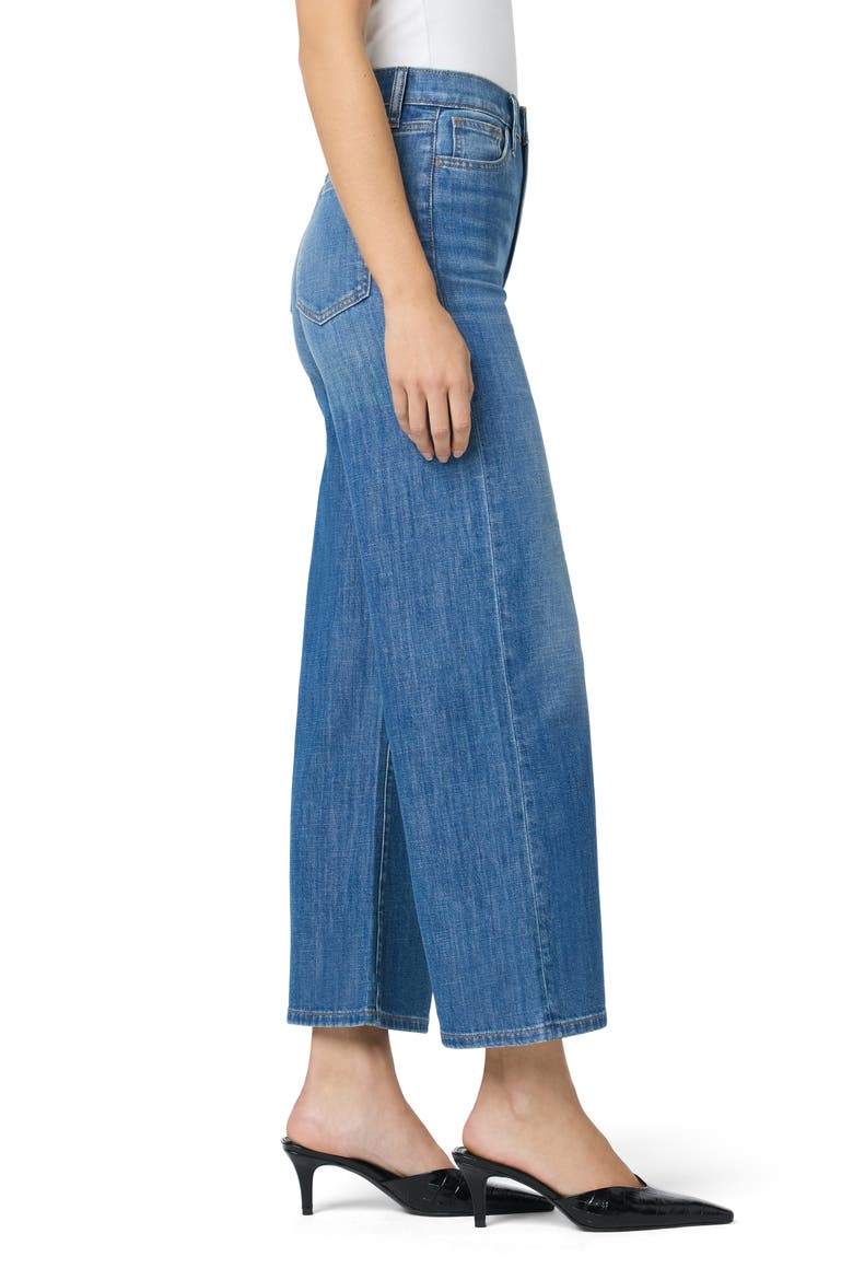 High Waist Ankle Wide Leg Jeans, Alternate, color, SALERNITANO