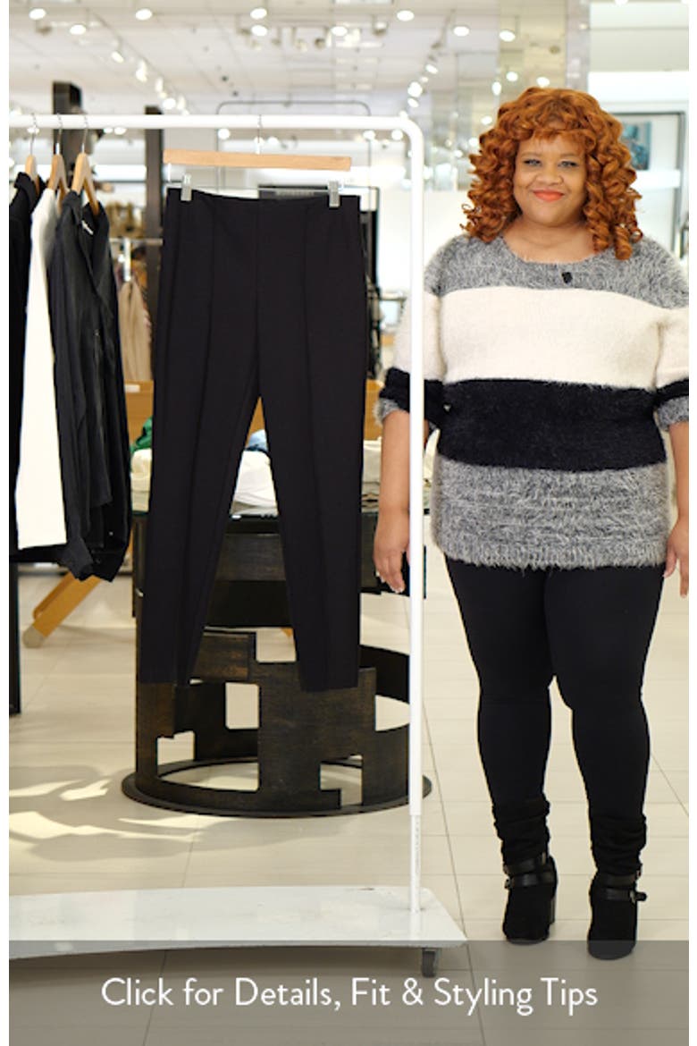 Pintuck Pleat Ponte Pants video