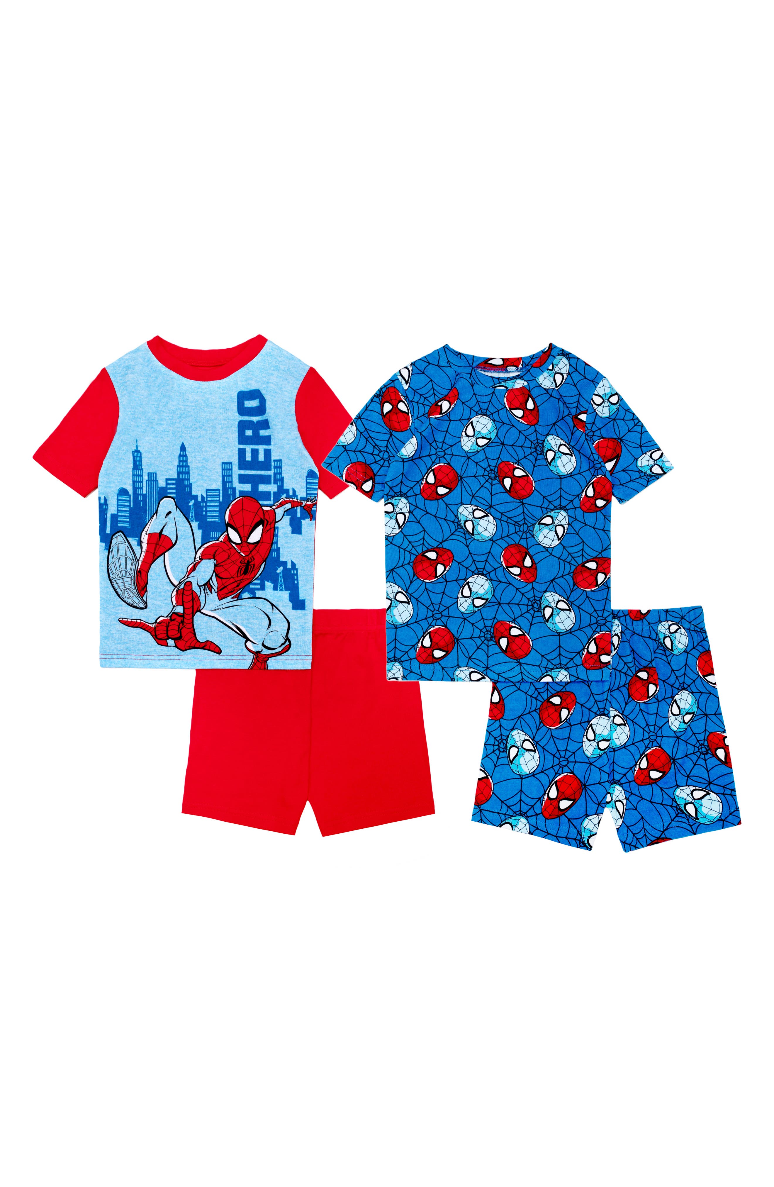 AME Kids' 2-Pack Spider-Man Pajamas