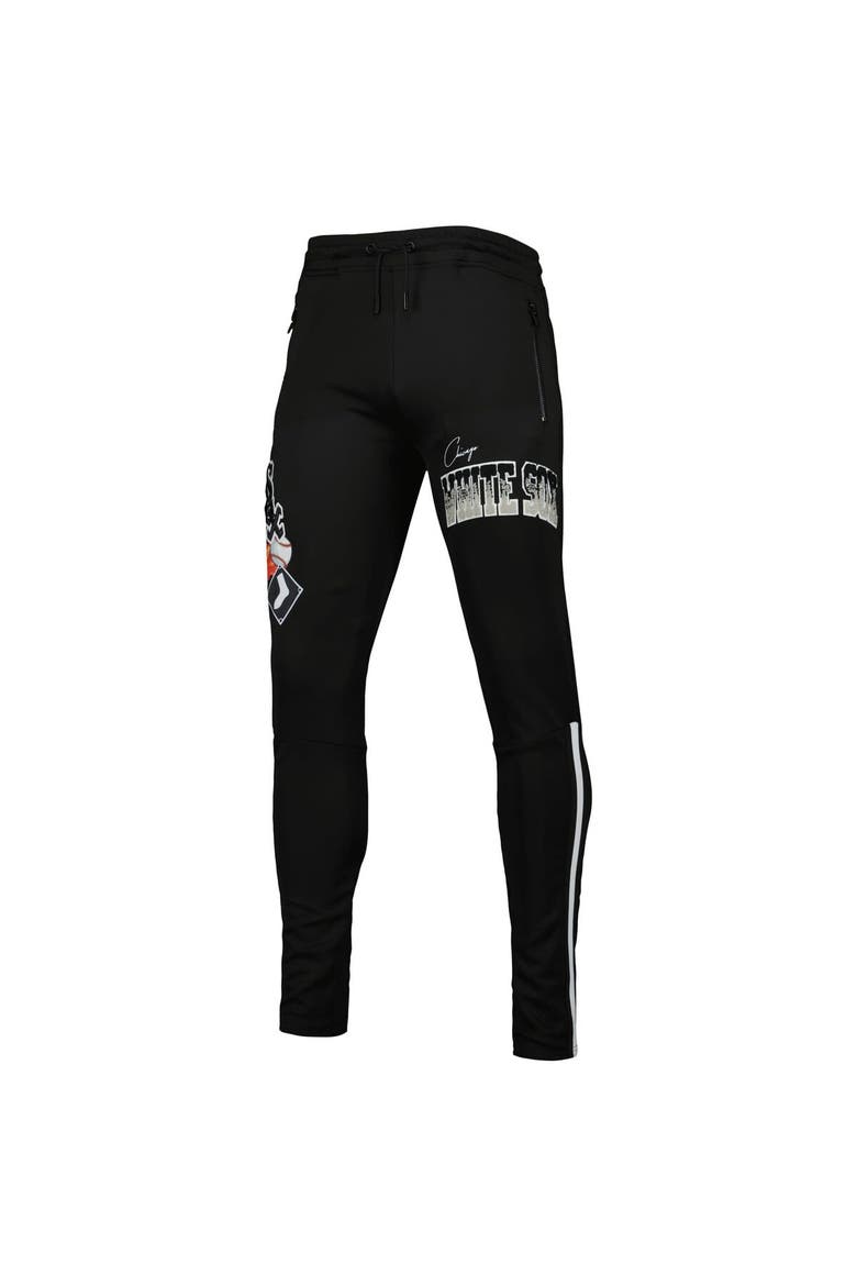 Men's Pro Standard Black Chicago White Sox Hometown Track Pants, Alternate, color, Black