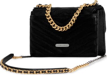 Mini Edie Quilted Leather Crossbody Bag