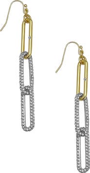 Vince Camuto Interlocking Link Drop Earrings