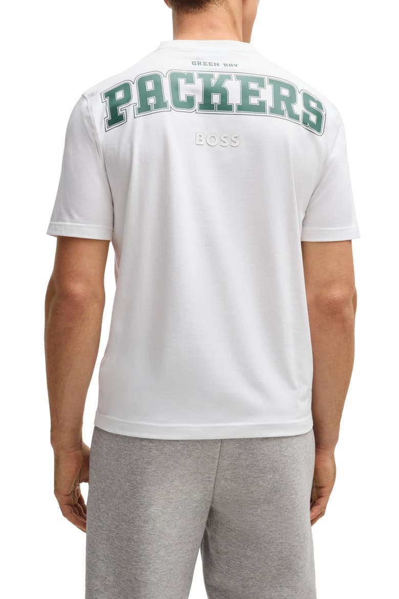 x NFL Stretch Cotton Graphic T-Shirt, Alternate, color, GREEN BAY PACKERS - WHITE