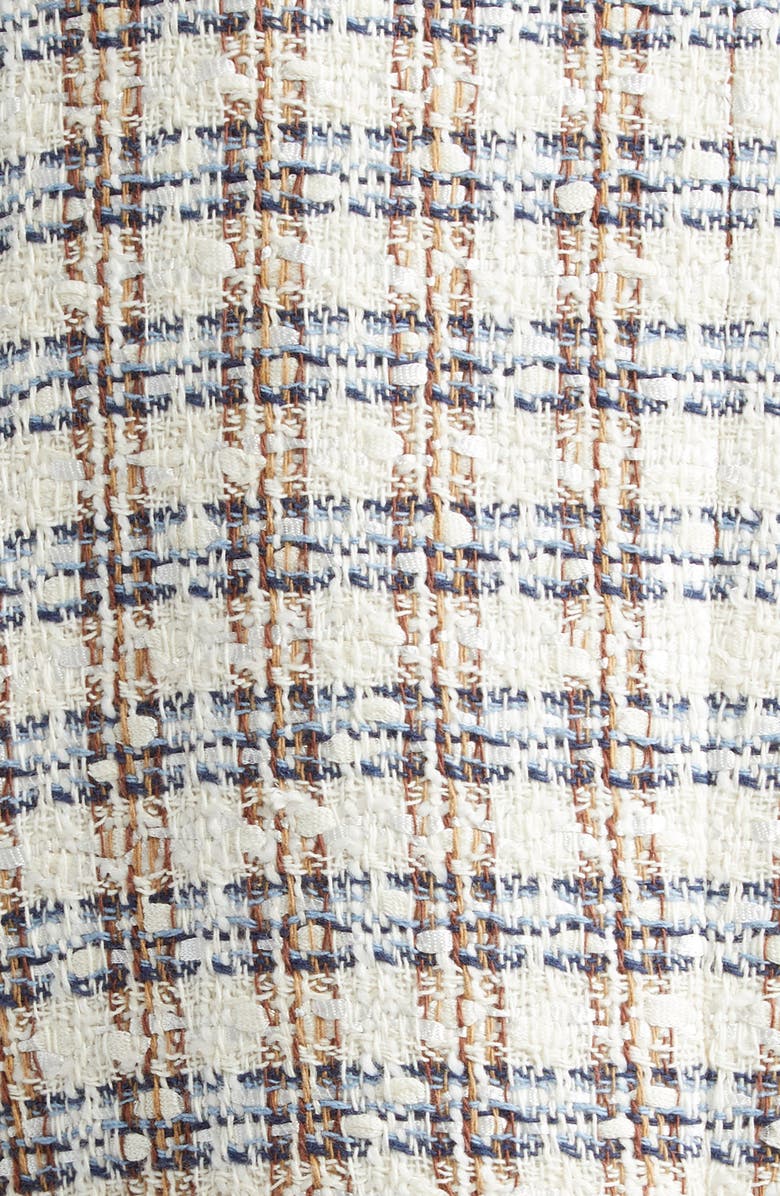 Veronica Beard Bentley Tweed Jacket, Alternate, color, Ivory/ Camel