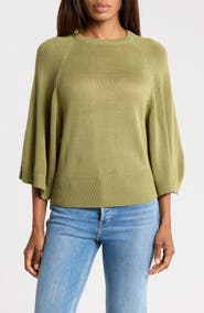 Joie Wide Sleeve Crewneck Sweater