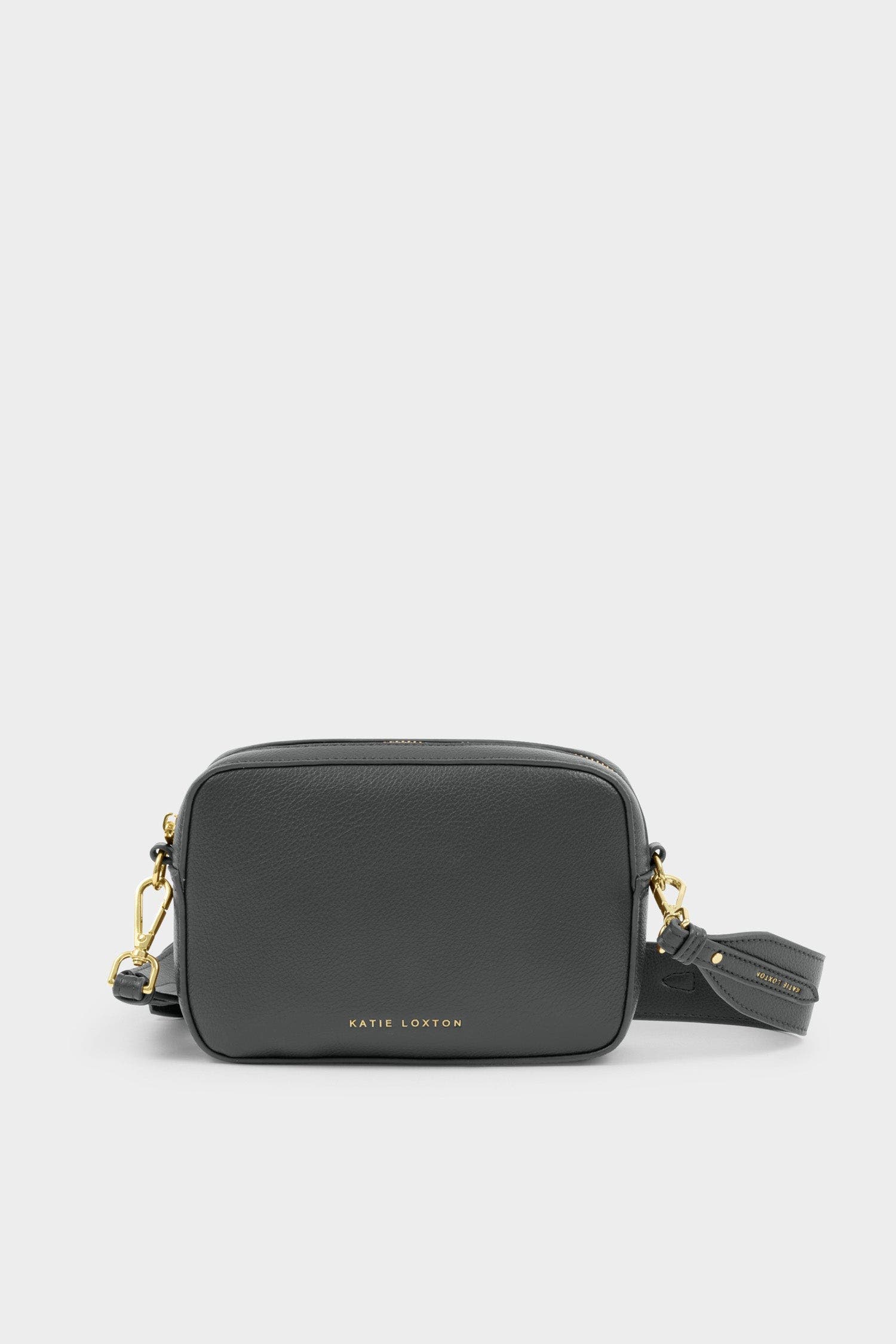 Katie Loxton Avery Small Crossbody Bag, Main, color, Graphite