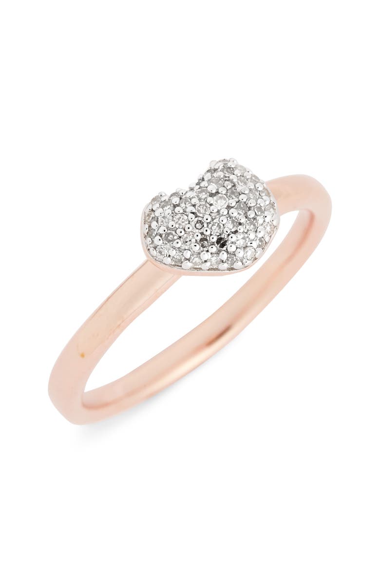 Monica Vinader Nura Pavé Diamond Ring, Main, color, 