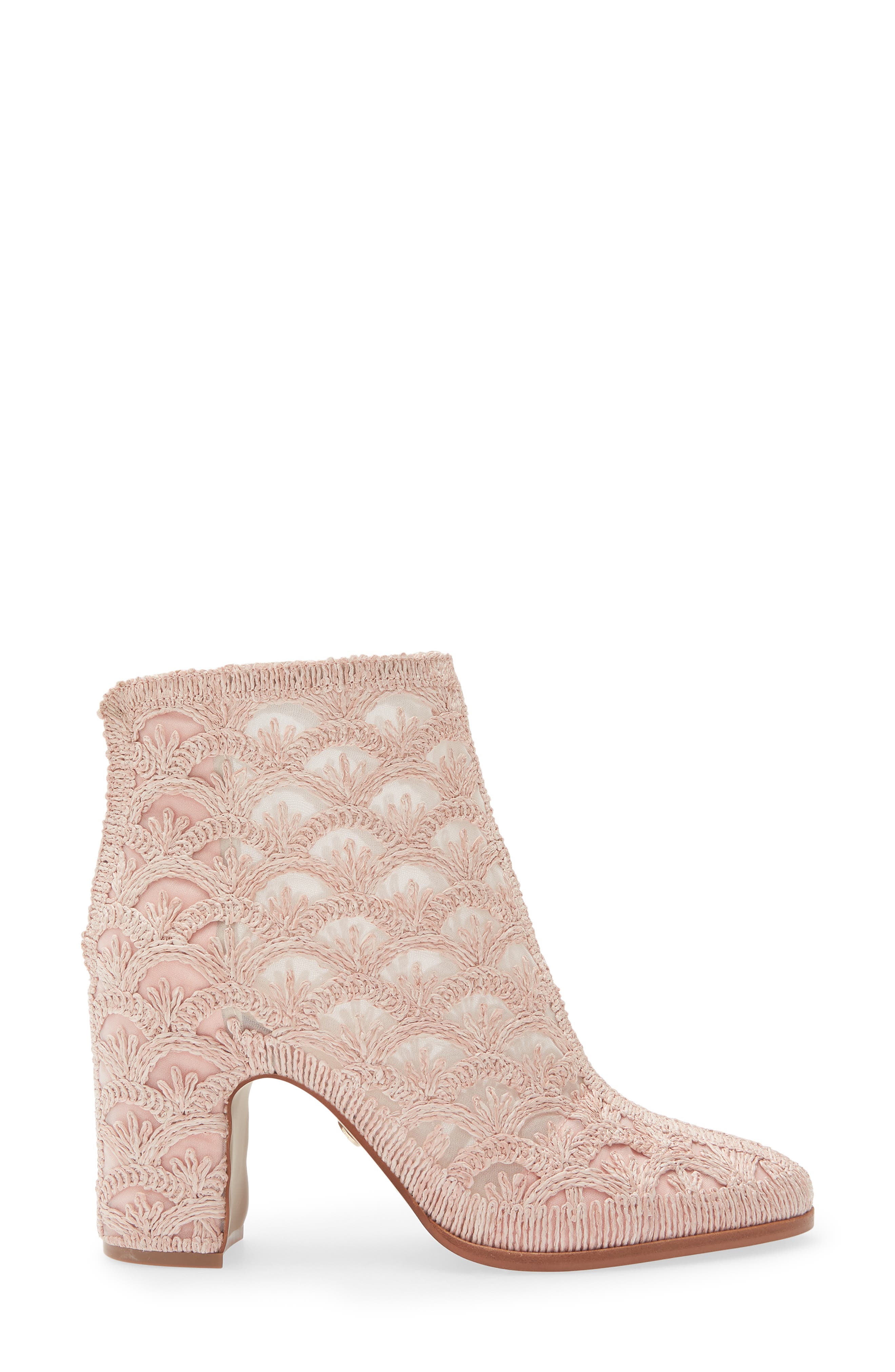 Noel Bootie, Alternate, color, SOFT PINK