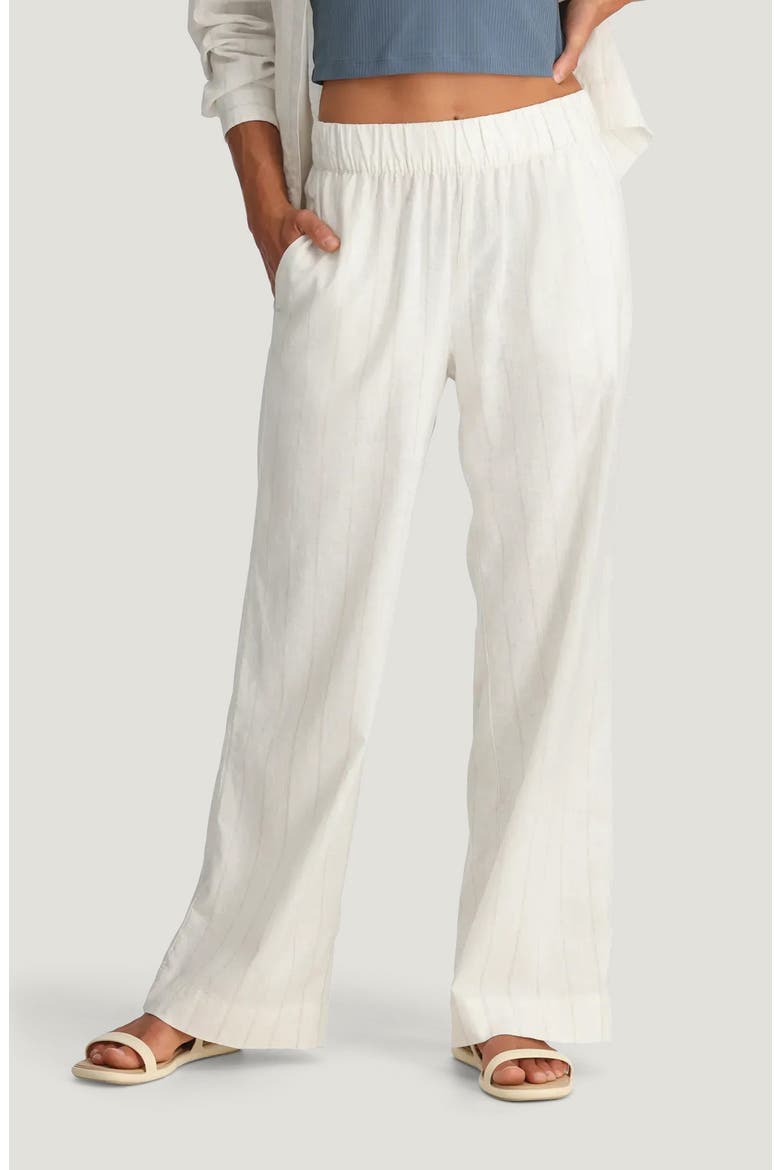 Sullivans Wide Leg Pants, Main, color, DASH VERTICAL STRIPE SEA SALT
