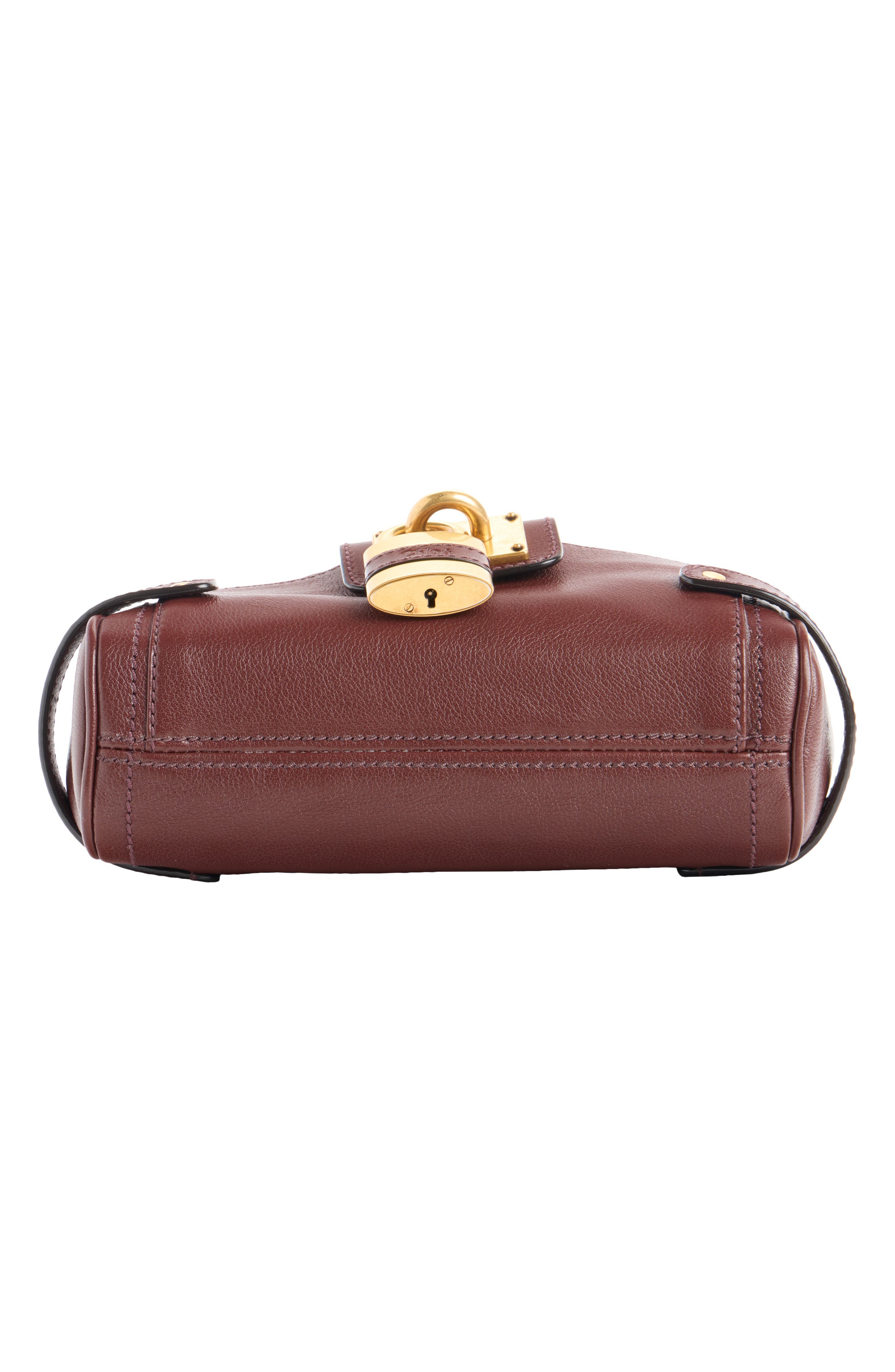 Small Paddington Leather Crossbody Bag, Alternate, color, CRAFTY BROWN