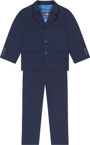 Andy & Evan Kids' Solid Stretch Two-Piece Suit