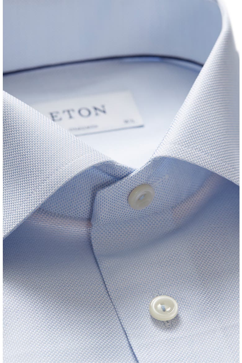 Contemporary Fit Solid Dress Shirt, Alternate, color, BLUE
